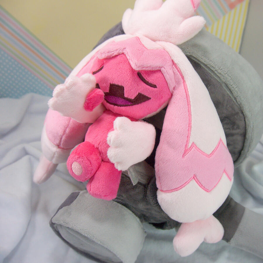 Weedcat (2024) A plush of Sprigatito from Pokemon with a bong