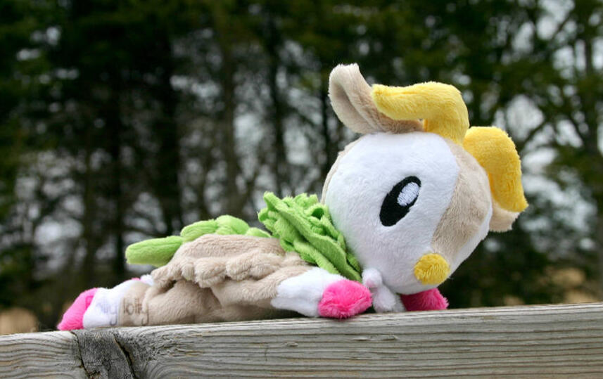 Shiny Skiddo beanie baby (2015) beanie baby style shiny skiddo plush